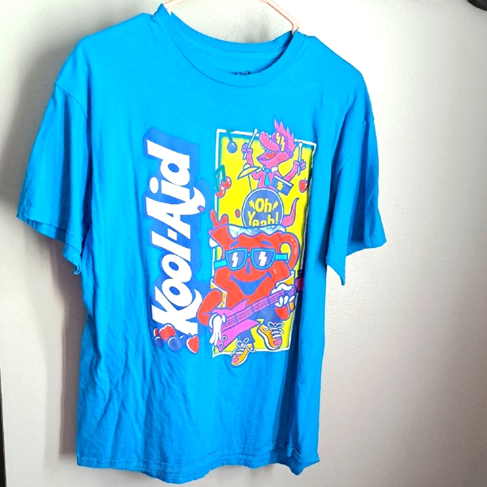 Kool Aid Graphic Blue Short Sleeve Tee Size M